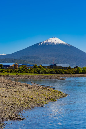 View of Patagonia, Chileの写真素材