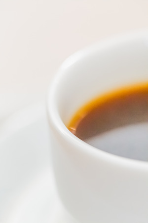 Cup of hot coffeeの写真素材