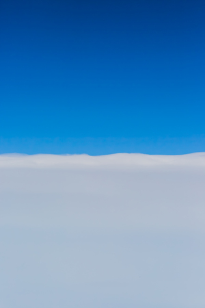 Blue sky with cloudの写真素材
