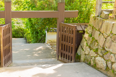 fukuyama castle in japanの写真素材