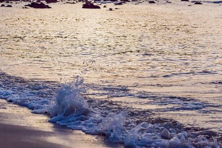 hainan island beach in chinaの写真素材