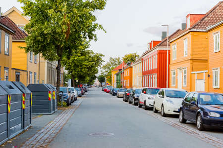 view of downtown Trondheim, Norway