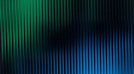 A visually appealing abstract background featuring vertical lines in green, blue, and black, creating a modern and dynamic effect. Perfect for various design projects.の写真素材
