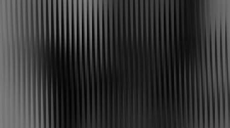 This monochrome abstract background features vertical lines and smooth color transitions, creating a modern and visually appealing design for various creative projects.の写真素材