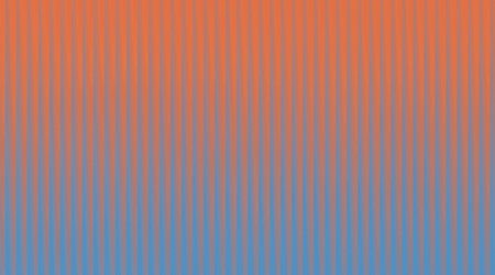 This vertical lines gradient background features a blend of orange and blue colors, creating a modern and vibrant backdrop suitable for various design projects.の写真素材