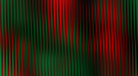 A visually striking abstract background featuring vertical lines in red and green. The dynamic pattern creates a modern and artistic feel, perfect for various design projects.の写真素材