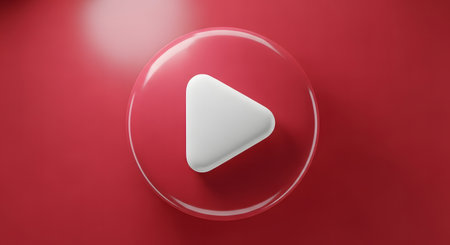 A modern smartphone is shown with a QR code on its screen, a yellow 'Scan' button, and a green checkmark, indicating successful scanning and verification, all isolated on a clean white background.の素材