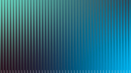 abstract blue background with vertical stripes and lines. Vector illustration.の写真素材