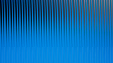 Abstract blue background with vertical lines. Vector illustration. Eps 10.の写真素材