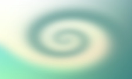 A modern abstract background with a spiral in green and white colors. Great for adding a touch of style to any design project or presentation. Perfect for graphic design.の写真素材