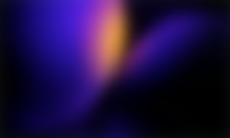 A mesmerizing blend of blue and orange hues creates an abstract background, perfect for adding depth and intrigue to any design with a modern and dreamy feel.の写真素材