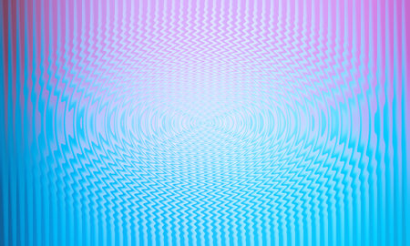 A vibrant abstract background with blue and pink vertical lines creating a wavy pattern. Perfect for...
