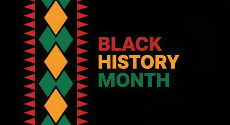 Black History Month. Black History Month. Vector Illustration. Black History Monthの素材