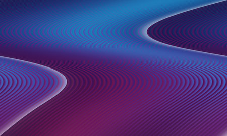 abstract background with smooth lines in blue and purple colors, vector illustration