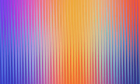 abstract background with vertical stripes in blue, orange and yellow colors