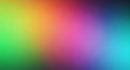 Colorful rainbow abstract background. Blurred multicolored background.の素材