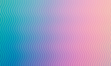 Abstract background of wavy lines in pastel colors. Vector illustrationの写真素材