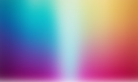 Colorful rainbow abstract background. Vector illustration for your graphic design.の写真素材