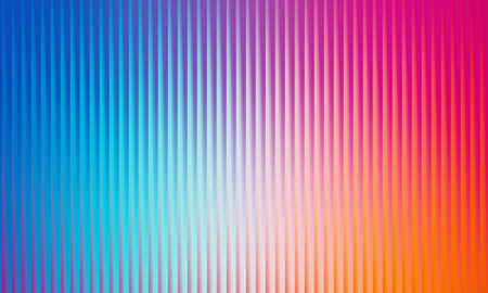 abstract background with blue, pink and orange stripes. Vector illustration