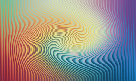 abstract background with wavy lines. Vector illustration. Eps 10の写真素材