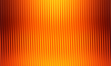 Abstract orange background with smooth lines. Vector illustration for your design.の写真素材