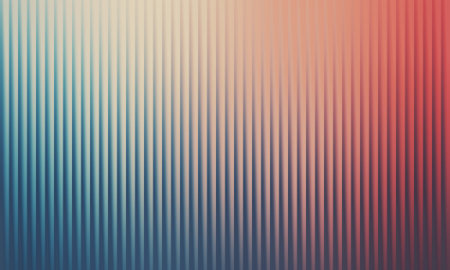 abstract background with vertical stripes of different shades of orange and blue