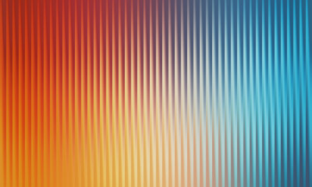 abstract background with blue, orange and yellow stripes. vector illustrationの写真素材