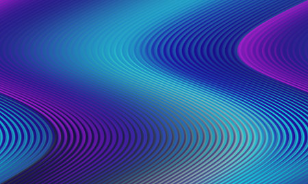 abstract background with smooth lines in blue, purple and pink colors