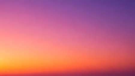 Colorful sunset sky background. Abstract nature background. Twilight sky.の素材