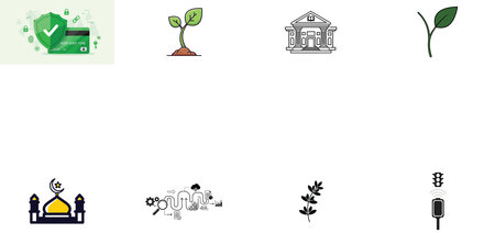 Agriculture icon set. Collection includes icons as agribusiness, farming, agriculture, agriculture, farming and more.のイラスト素材