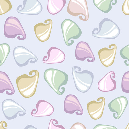 Seamless pattern with Sweets. Can be used for printing on paper, stickers, badges, bijouterie, in textiles.のイラスト素材
