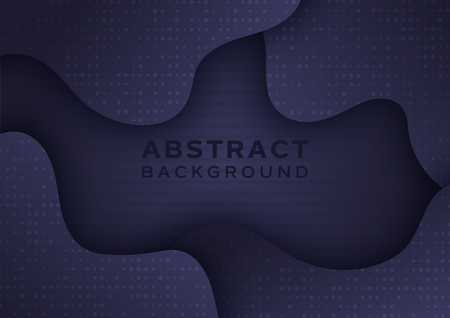 Liquid color on dark background. Fluid vector gradient design for postersのイラスト素材