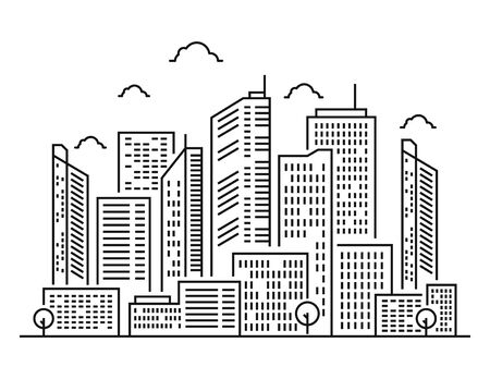 City Line Designのイラスト素材