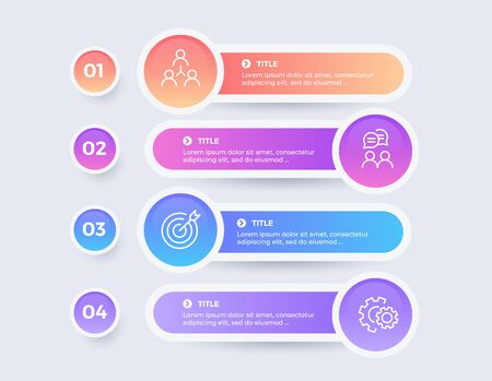Business Infographic designのイラスト素材