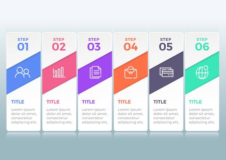 Business Infographic designのイラスト素材