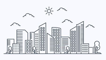 City Line Designのイラスト素材