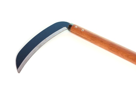 Old martial arts weapons: Kamaの写真素材