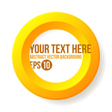 abstract orange layout designのイラスト素材
