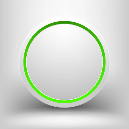 Green frame with place for textのイラスト素材