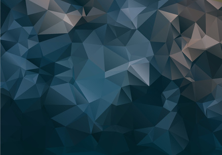 Dark abstract background polygonのイラスト素材