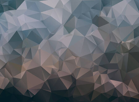 Dark abstract background polygonのイラスト素材