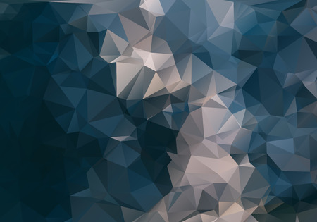 Dark abstract background polygonのイラスト素材
