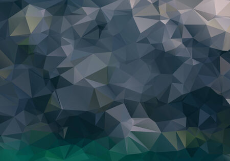 Dark abstract background polygonのイラスト素材