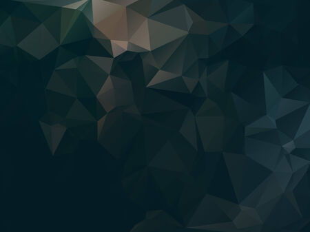 Dark abstract background polygonのイラスト素材