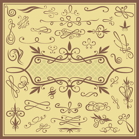 design elementsのイラスト素材