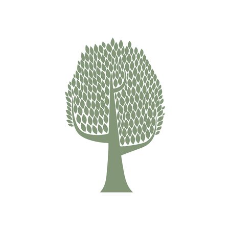 green treeのイラスト素材