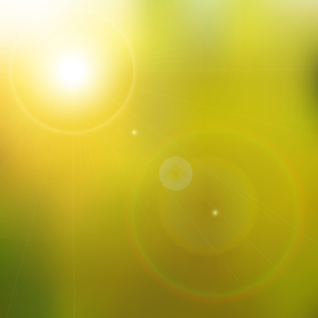 Sun shines brightlyのイラスト素材