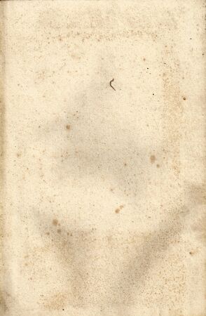 Old vintage yellow paper background. Old paper backgroundの写真素材