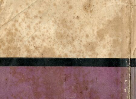 Vintage old paper purple with black stripe backgroundの写真素材