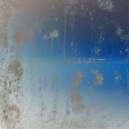 Blue vintage background. abstract dirty and grungy backgroundの写真素材